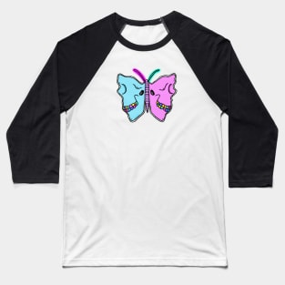 Butterfly skeleton Baseball T-Shirt